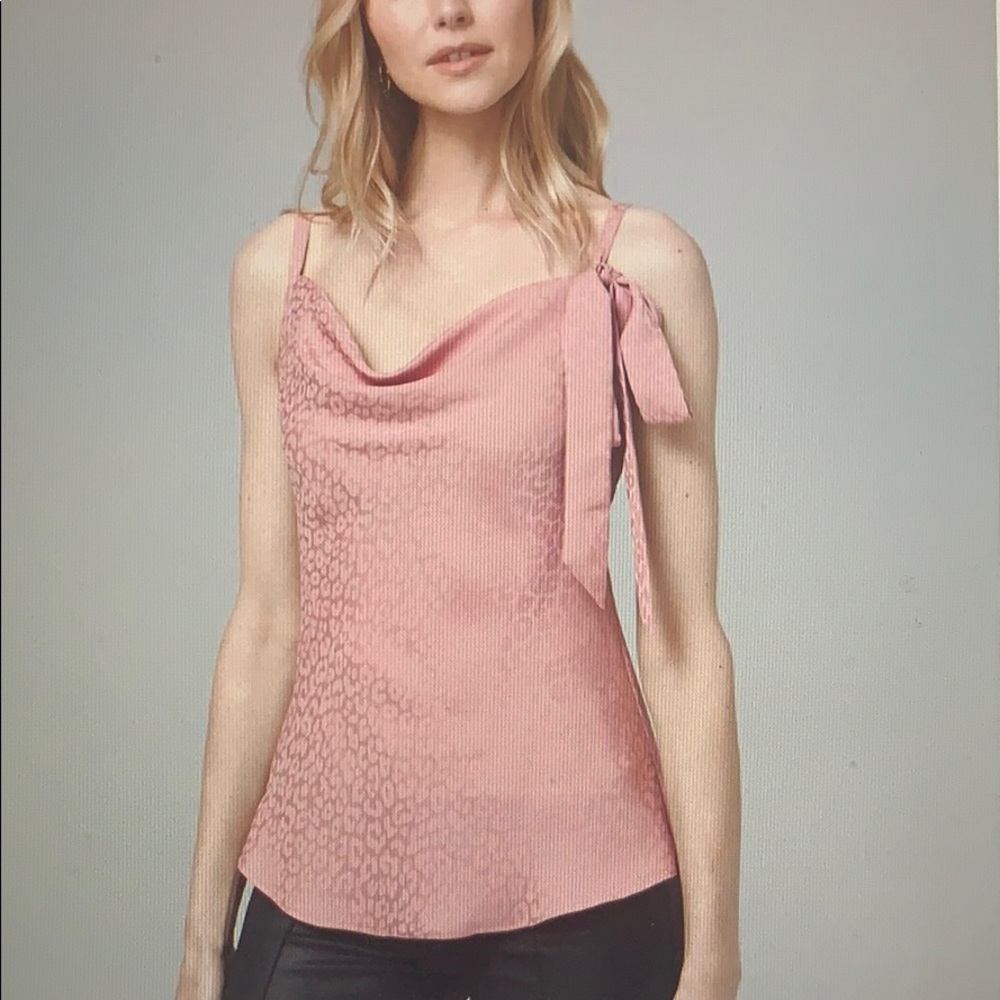 NWT White House Black Market Bow Accent Cami Size XS